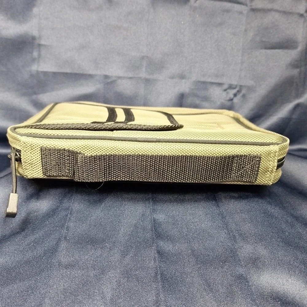 Vtg 90s Daytimer Navigator Canvas Planner Organizer Binder Zip 8 x 10.5 Rare